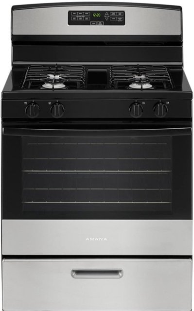 5.1 cu.ft. 30 in. 4 Burner Gas