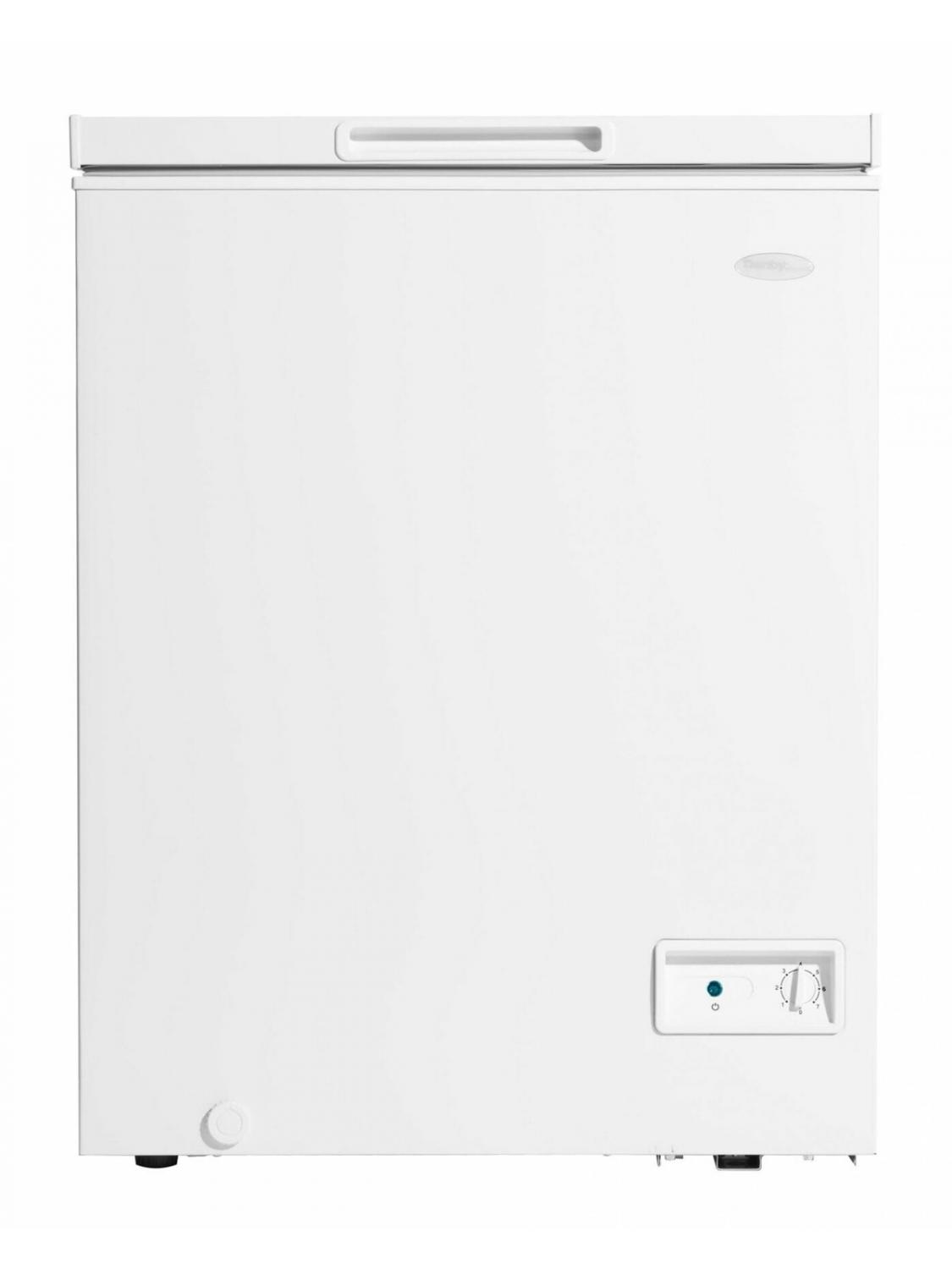 5.0 cu ft Chest Freezer White