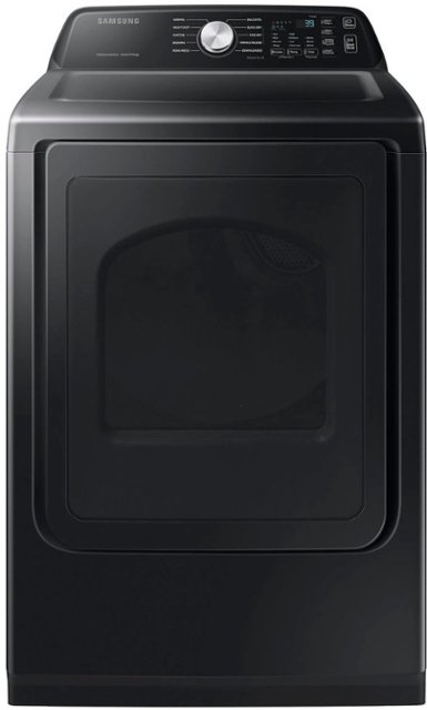 7.4 Cu. Ft. Electric Dryer Blk