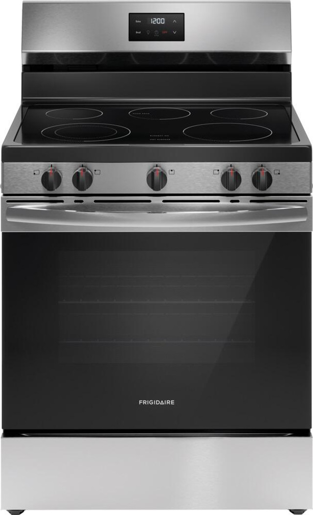 5 Burner Electric Range Stainl