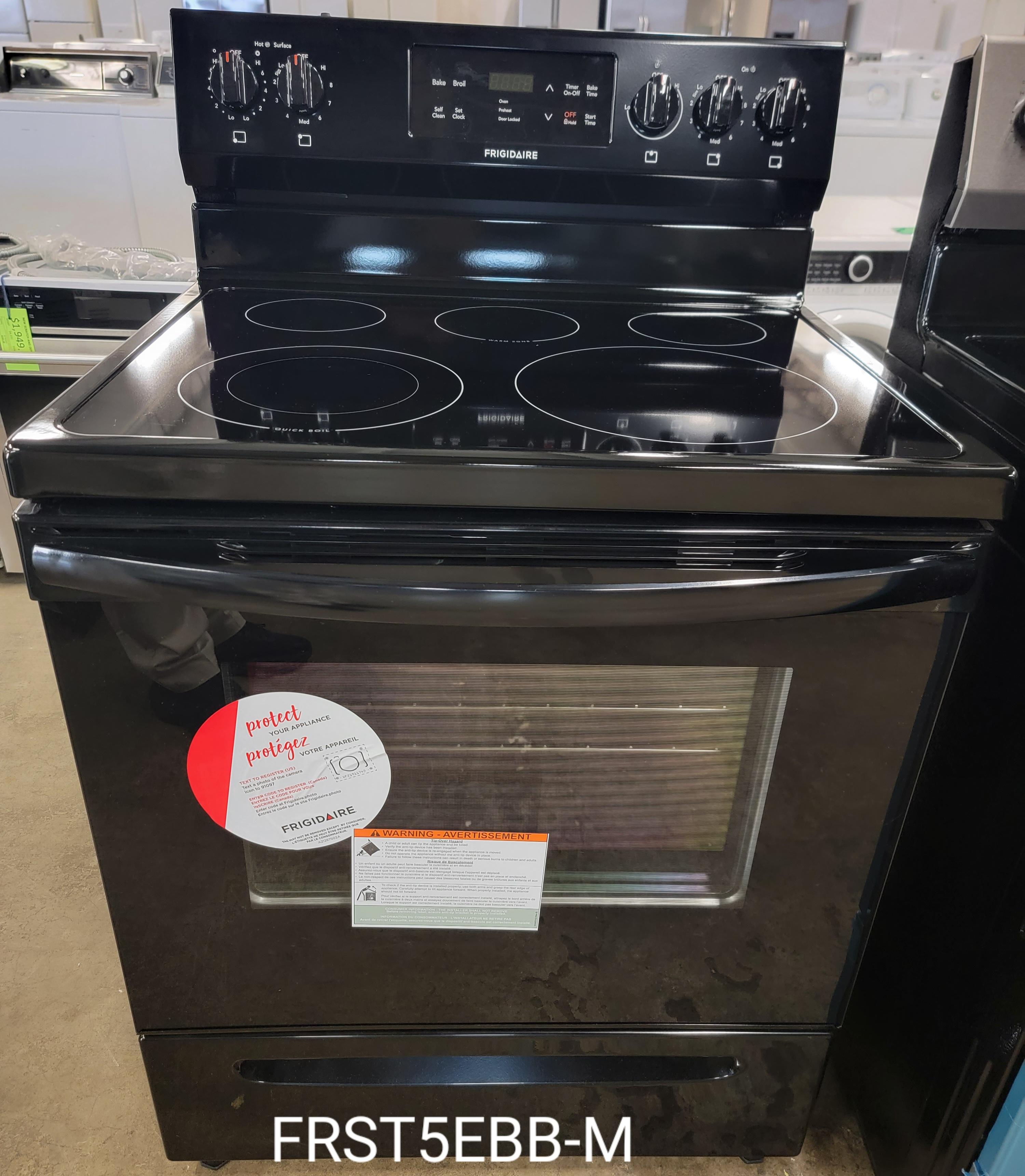 Frigidaire Stove Smooth Top