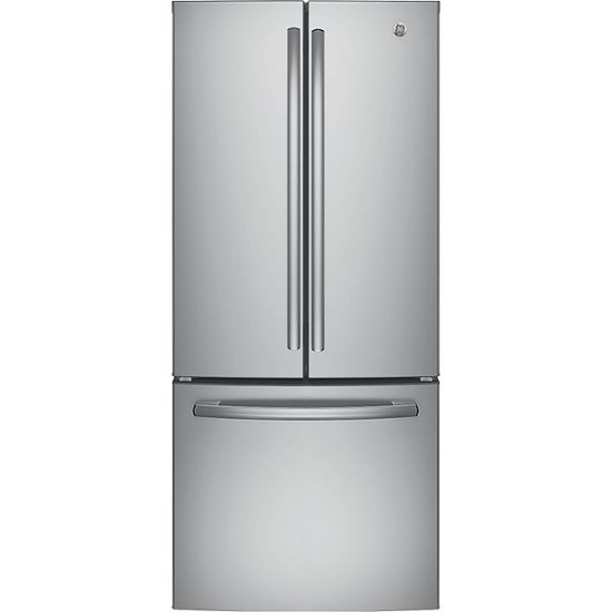 GE - 20.8 Cu. Ft. French Door