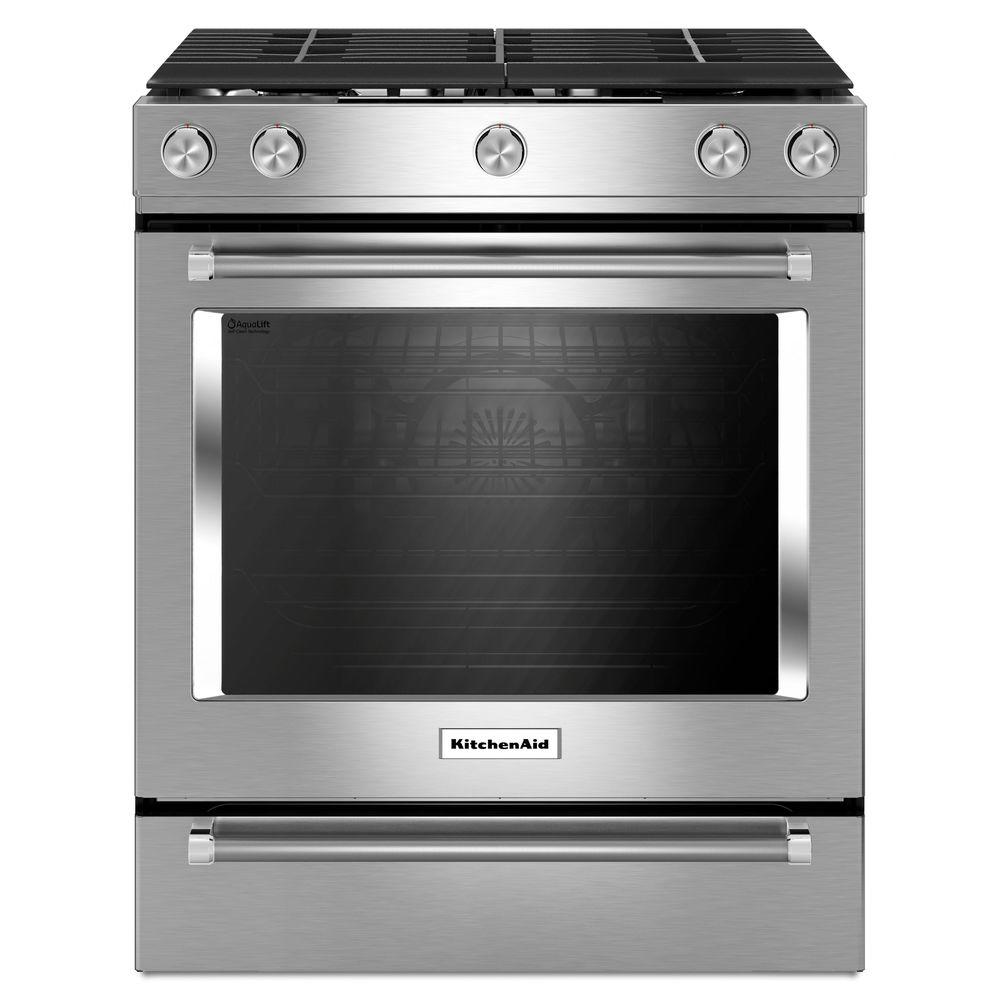 5.8 cu. ft. Slide-In Gas Range