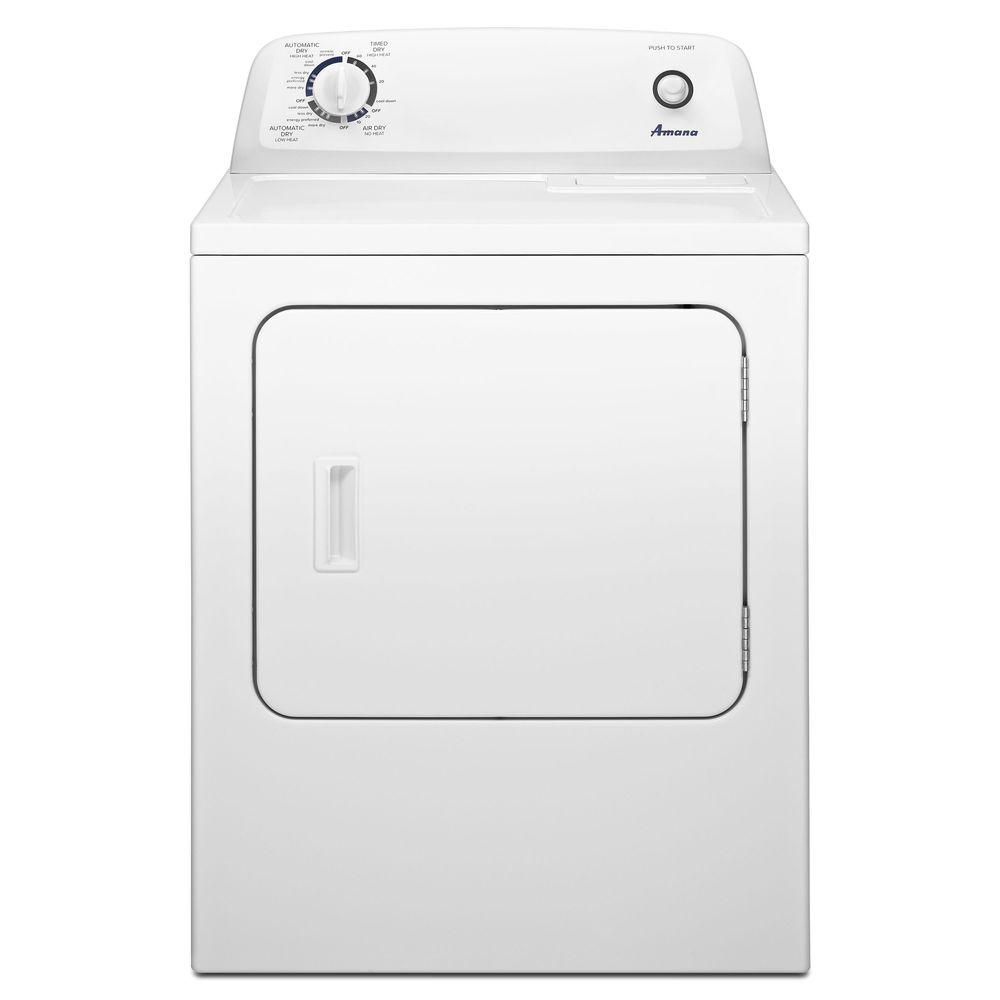 AMANA DRYER WHITE