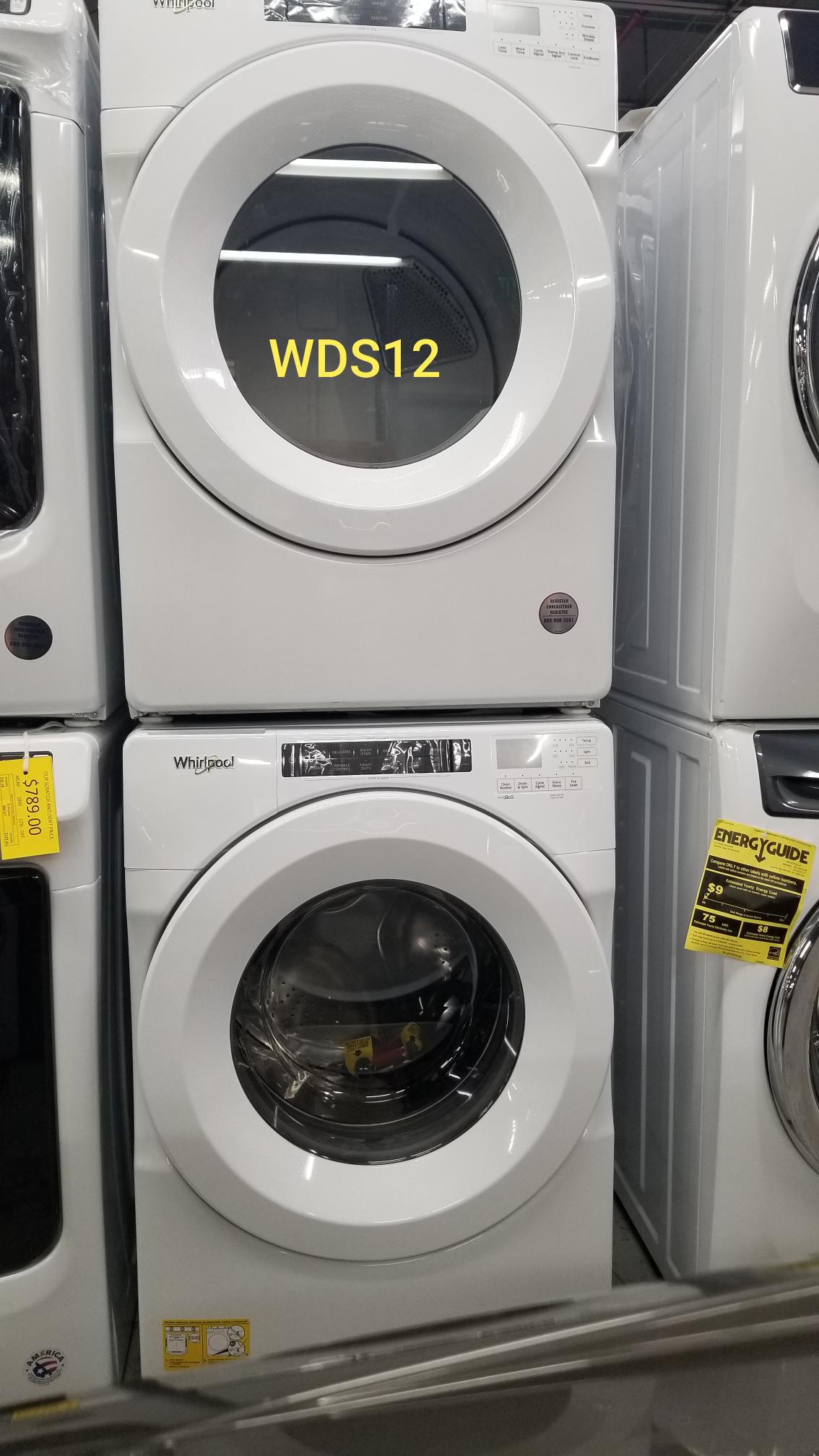 WASHER DRYER STACK