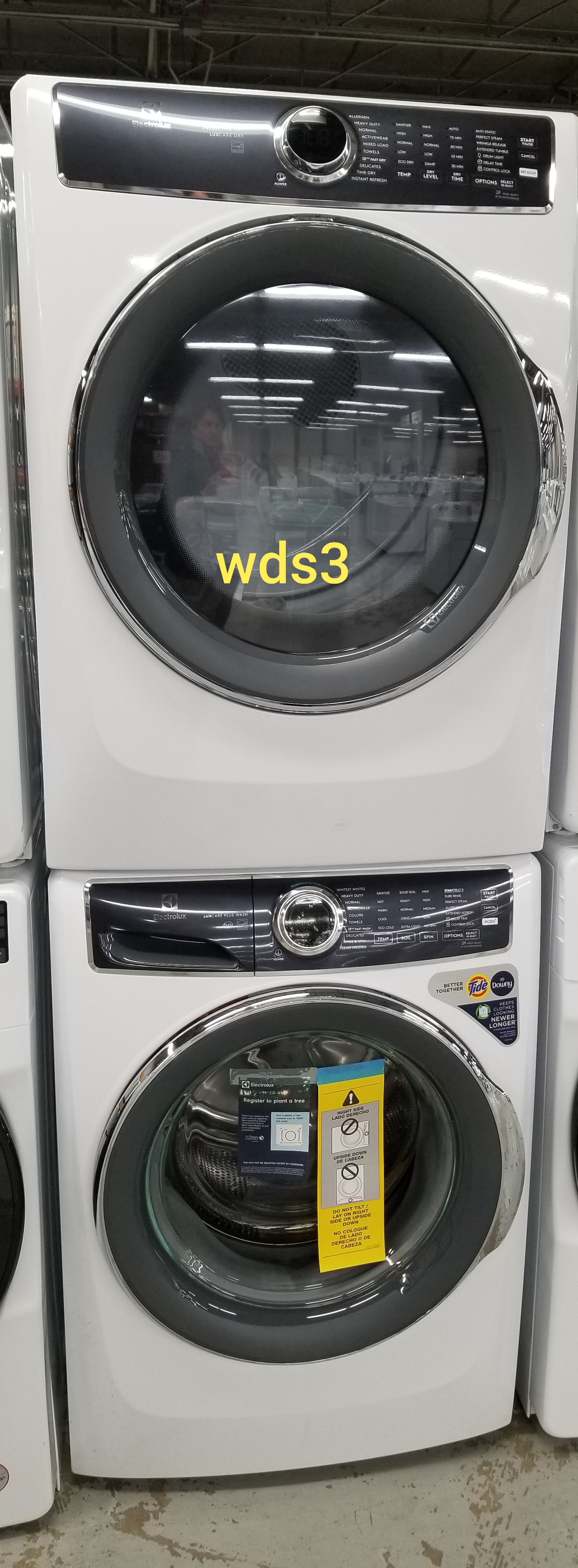 WASHER DRYER STACK