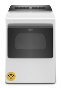 7.4 cu.ft. 240-Volt White Smar