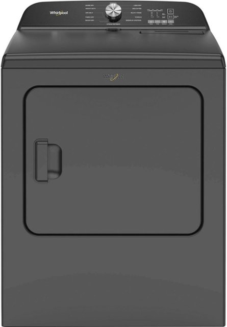 7 cu. Ft. Black Electric Dryer
