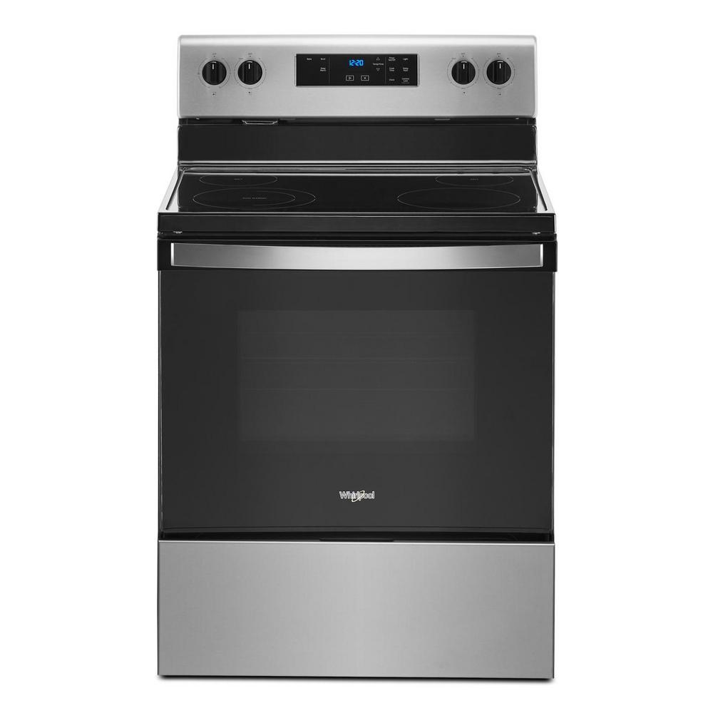 30 in. 5.3 cu. ft. 4-Burner El