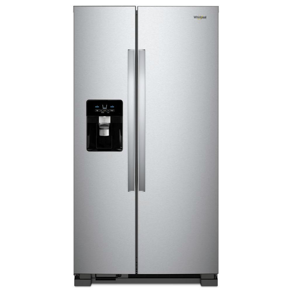 24.5-cu ft Side-By-Side Refrig